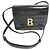 Borsa a spalla in pelle nera Balenciaga Nero