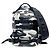 Zaino camouflage grigio Balenciaga Marrone