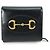 Gucci schwarze Leder-Bi-Fold-Geldbörse