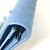 Borsa a spalla Gucci Micro Guccissima blu - vista 7