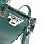 Borsa in pelle verde Gucci - vista 13