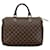 Bolso Louis Vuitton Damier Speedy 30 Castaño Damier ebene Cuero Plástico  ref.1465767