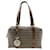 Fendi Zucca Shoulder Bag Bronze Cloth  ref.1465815