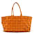 Bottega Veneta Maxi Intrecciato Cabas Tote Bag Cuir Orange  ref.1466368