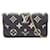 Louis Vuitton Pochette Felicie Wallet Chain Black Beige Leather  ref.1466398