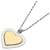 Tiffany & Co Tiffany Heart Combination Necklace Silver Yellow gold  ref.1466465