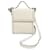 Sac messager Gucci GG embossé Cuir Blanc cassé  ref.1466523