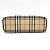 Borsa a mano a quadri Burberry Beige - vista 5