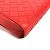 Clutch in pelle rossa Bottega Veneta - vista 4