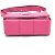 Borsa a spalla in pelle rosa Bottega Veneta - vista 4