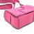 Borsa a spalla in pelle rosa Bottega Veneta - vista 6