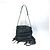 Borsa a spalla in pelle nera Bottega Veneta Nero - vista 2