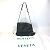 Borsa a spalla in pelle nera Bottega Veneta Nero - vista 3