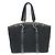 Christian Dior Tote Bag mit schwarzer Blumenstickerei - Ansicht 2