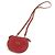 Borsa a spalla in pelle rossa Christian Dior Rosso