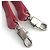 Borsa a spalla in pelle rossa Christian Dior Rosso - vista 15