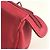Borsa a spalla in pelle rossa Christian Dior Rosso - vista 8