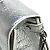 Borsa a mano metallica argento Christian Dior - vista 10