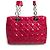 Christian Dior Cannage Soft Emaille-Handtasche Pink - Ansicht 2