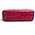 Christian Dior Cannage Soft Emaille-Handtasche Pink - Ansicht 3