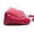 Christian Dior Cannage Soft Emaille-Handtasche Pink - Ansicht 4