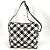 Borsa a spalla in tessuto bianco Chanel - vista 4