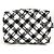 Borsa a spalla in tessuto bianco Chanel - vista 5