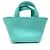 Mini borsa charm Christian Dior Blu - vista 2