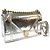 Borsa a spalla in pelle argento Christian Dior