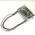 Borsa a spalla in pelle argento Christian Dior - vista 9