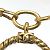 Collana in catena dorata vintage Chanel D'oro - vista 4