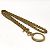 Collana in catena dorata vintage Chanel D'oro - vista 7