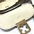 Borsa a spalla in pelle beige Chloé - vista 13