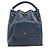 Borsa a spalla in pelle blu Chanel