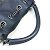 Borsa a spalla in pelle blu Chanel - vista 10