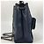 Borsa a spalla in pelle blu Chanel - vista 4