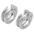 Bulgari Boucles d'oreilles en diamant en or blanc 18K Bvlgari Doré  ref.1467202