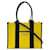 Balenciaga Women's Handbag Shoulder Bag Black Yellow Cloth  ref.1467212