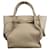 Céline Celine Big Bag Pequeño Bolso de Mano Beige Cuero  ref.1467314