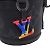 Borsa a spalla Louis Vuitton Porocheon M45604 espandibile Nero Multicolore - vista 7