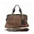 Bolso Cartier Marcello Watersnake Castaño Cuero  ref.1467501