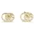 Gucci GG Studs Pierced Earrings Golden Yellow gold  ref.1467731