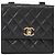 Borsa a vita Chanel Matelassé 70 Nera Nero - vista 2