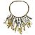 Collana choker V essenziale in piume Louis Vuitton D'oro