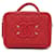 Vanity Bolso de hombro de cuero caviar Chanel Roja  ref.1468170