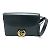 Borsa a spalla in pelle nera GG Marmont 589474 di Gucci Nero