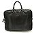 Gucci 201480 Sima Line Valigetta in Pelle Marrone