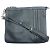 Borsa a spalla in pelle grigia Gucci Marrone