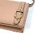 Borsa a spalla in pelle verniciata beige Gucci - vista 4