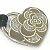 Collana Choker Camelia di Chanel Argento - vista 6